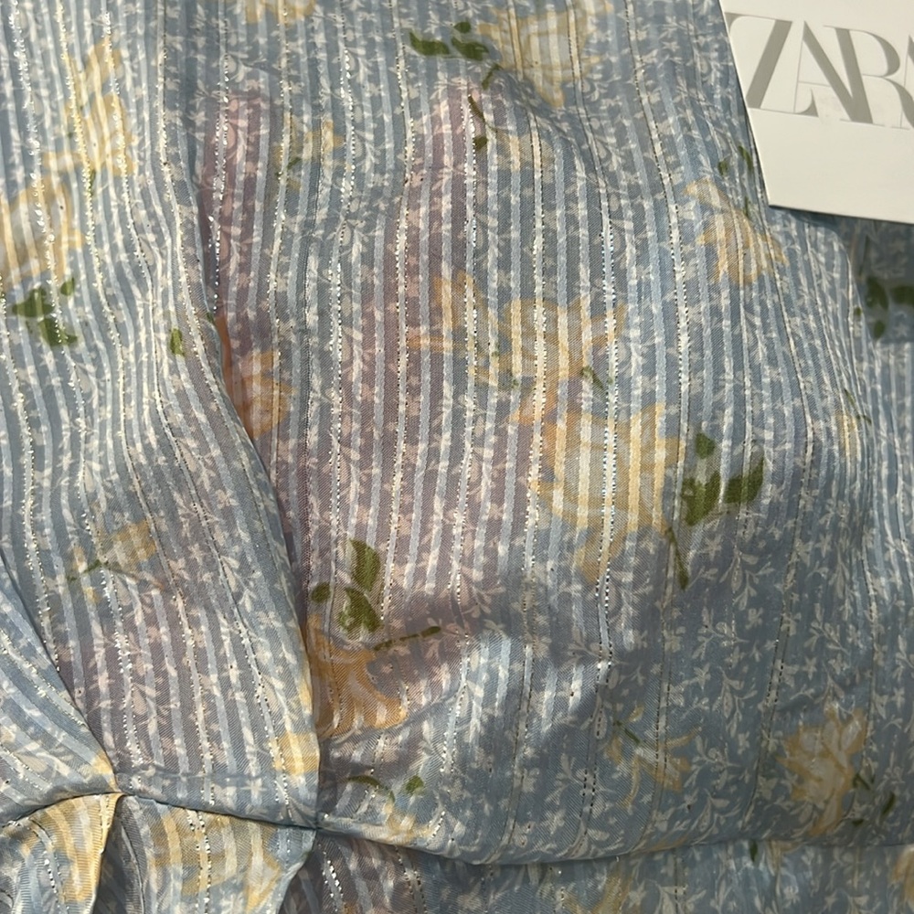 Zara Blue Floral Women's Top
BNWT
Size Large - Picture 2 of 6